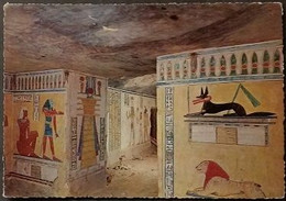 Ak Ägypten - Luxor - Tal Der Könige - Wandmalerei Im Grab Der Chamwes - Luxor