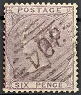 GREAT BRITAIN 1856 - Canceled - Sc# 27 - 6d - Usati