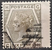 GREAT BRITAIN 1872/73 - Canceled - Sc# 60 - 6d - Used Stamps