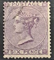 GREAT BRITAIN 1862 - Canceled - Sc# 39 - 6d - Gebraucht