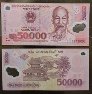 Vietnam Viet Nam 50,000 50000 Dong UNC Polymer Banknote Note / Billet 2016 - Pick# 121 - Viêt-Nam