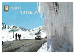 ANDORRA LA VELLA - PUJADA AL PORT D ENVALIRA, UNE VOITURE AUTOMOBILE AMI 8 CITROEN, TIMBRE NATURA CASTANEA SATIVA - Storia Postale