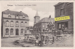 Tintigny - La Fontaine Aux Lions 1880 - Voyagé - Tintigny