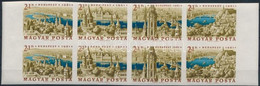 ** 1961 Bélyegnap - Budapest (Panoráma) 2 Db Vágott összefüggő Csík (14.000) - Otros & Sin Clasificación