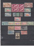 35 LOTS DE TIMBRES GUADELOUPE OBLITERES & NEUFS** & * + SANS GOMME DE 1892 à 1946   Cote : 35 € - Andere & Zonder Classificatie