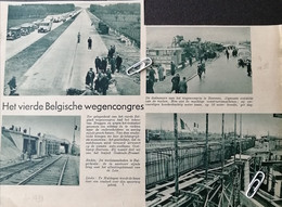 BEERNEM..1938.. HET VIERDE BELGISCH WEGENCONGRES / MALDEGEM / BALGERHOEKE / NIEUWE AUTOSNELBAAN OOSTKAMP-BEERNEM - Sin Clasificación