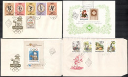 1960 8 Db FDC + 1 Db Emléklap - Other & Unclassified