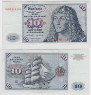 T141616 Banknote 10 DM Deutsche Mark Ro. 270a Schein 2.Jan. 1970 KN CD 5611413 A - 10 DM