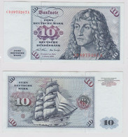 T141727 Banknote 10 DM Deutsche Mark Ro. 270a Schein 2.Jan. 1970 KN CD 8975267 A - 10 DM