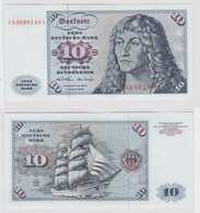 T141854 Banknote 10 DM Deutsche Mark Ro. 270a Schein 2.Jan. 1970 KN CD 5689140 A - 10 DM