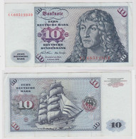 T141934 Banknote 10 DM Deutsche Mark Ro. 270a Schein 2.Jan. 1970 KN CC 6851283 D - 10 DM