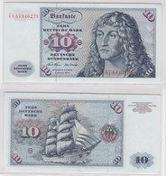 T142970 Banknote 10 DM Deutsche Mark Ro. 270a Schein 2.Jan. 1970 KN CC 5744627 U - 10 DM