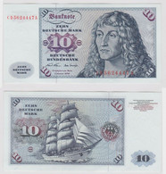 T143405 Banknote 10 DM Deutsche Mark Ro. 270a Schein 2.Jan. 1970 KN CD 5624447 A - 10 Deutsche Mark