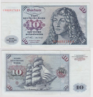 T143462 Banknote 10 DM Deutsche Mark Ro. 270a Schein 2.Jan. 1970 KN CD 8231742 A - 10 DM