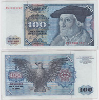 T144554 Banknote 100 DM Deutsche Mark Ro 278a Schein 1.Juni 1977 KN NG 1539125 Y - 100 DM