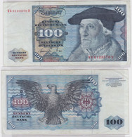 T145439 Banknote 100 DM Deutsche Mark Ro 278a Schein 1.Juni 1977 KN NG 8123570 D - 100 Deutsche Mark