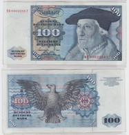 T145479 Banknote 100 DM Deutsche Mark Ro 278a Schein 1.Juni 1977 KN NG 0962286 F - 100 DM