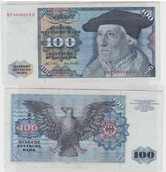 T146010 Banknote 100 DM Deutsche Mark Ro. 273b Schein 2.Jan 1970 KN NF 0349213 G - 100 DM