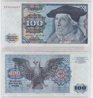 T146048 Banknote 100 DM Deutsche Mark Ro. 273b Schein 2.Jan 1970 KN NF 7664990 F - 100 DM