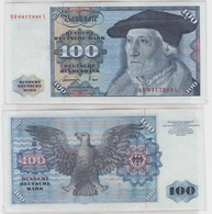 T146074 Banknote 100 DM Deutsche Mark Ro 278a Schein 1.Juni 1977 KN NG 6417846 L - 100 DM