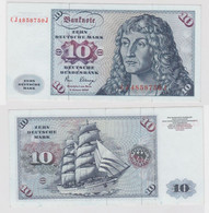 T146093 Banknote 10 DM Deutsche Mark Ro. 281a Schein 2.Jan. 1980 KN CJ 4858750 J - 10 DM