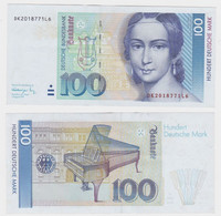 T146102 Banknote 100 DM Deutsche Mark Ro 300a Schein 1.Aug. 1991 KN DK 2018771L6 - 100 Deutsche Mark