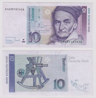 T146120 Banknote 10 DM Deutsche Mark Ro. 303a Schein 1.Okt. 1993 KN DY 6301014Z6 - 10 DM