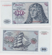 T146223 Banknote 10 DM Deutsche Mark Ro. 270a Schein 2.Jan. 1970 KN CC 8490864 P - 10 DM
