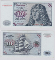 T146230 Banknote 10 DM Deutsche Mark Ro. 270a Schein 2.Jan. 1970 KN CC 2855531 C - 10 Deutsche Mark