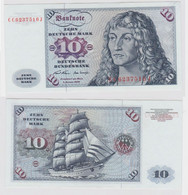 T146242 Banknote 10 DM Deutsche Mark Ro. 270a Schein 2.Jan. 1970 KN CC 6237516 J - 10 DM