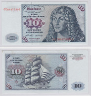 T146246 Banknote 10 DM Deutsche Mark Ro. 270b Schein 2.Jan. 1970 KN CE 8647530 J - 10 Deutsche Mark