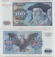 T146275 Banknote 100 DM Deutsche Mark Ro 278a Schein 1.Juni 1977 KN NG 4665560 F - 100 Deutsche Mark
