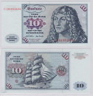 T146293 Banknote 10 DM Deutsche Mark Ro. 270a Schein 2.Jan. 1970 KN CC 9199503 K - 10 DM
