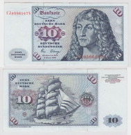 T146323 Banknote 10 DM Deutsche Mark Ro. 286a Schein 2.Jan. 1980 KN CJ 0506167 S - 10 Deutsche Mark
