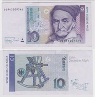 T146357 Banknote 10 DM Deutsche Mark Ro. 303a Schein 1.Okt. 1993 KN DZ 9452095A4 - 10 DM