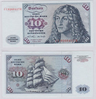 T146374 Banknote 10 DM Deutsche Mark Ro. 270a Schein 2.Jan. 1970 KN CC 9260417 R - 10 Deutsche Mark