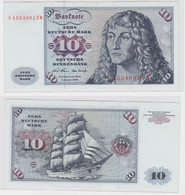 T146379 Banknote 10 DM Deutsche Mark Ro. 270a Schein 2.Jan. 1970 KN CA 5348015 W - 10 Deutsche Mark