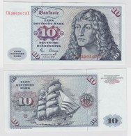 T146382 Banknote 10 DM Deutsche Mark Ro. 286a Schein 2.Jan. 1980 KN CK 3905075 X - 10 Deutsche Mark