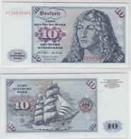 T146408 Banknote 10 DM Deutsche Mark Ro. 270a Schein 2.Jan. 1970 KN CC 7694850 X - 10 Deutsche Mark