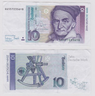 T146487 Banknote 10 DM Deutsche Mark Ro. 303a Schein 1.Okt. 1993 KN GG 5572356Y8 - 10 DM