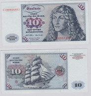 T146488 Banknote 10 DM Deutsche Mark Ro. 270a Schein 2.Jan. 1970 KN CC 9003403 J - 10 DM