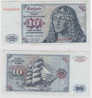 T146494 Banknote 10 DM Deutsche Mark Ro. 270b Schein 2.Jan. 1970 KN CE 9245694 S - 10 DM