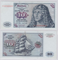 T146495 Banknote 10 DM Deutsche Mark Ro. 270a Schein 2.Jan. 1970 KN CC 9700390 J - 10 Deutsche Mark