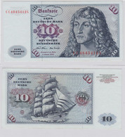 T146497 Banknote 10 DM Deutsche Mark Ro. 270a Schein 2.Jan. 1970 KN CC 4845412 L - 10 DM