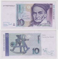 T146501 Banknote 10 DM Deutsche Mark Ro. 303a Schein 1.Okt. 1993 KN DY 7607503Z1 - 10 Deutsche Mark