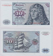 T146510 Banknote 10 DM Deutsche Mark Ro. 270a Schein 2.Jan. 1970 KN CC 7861527 Z - 10 DM