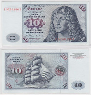 T146511 Banknote 10 DM Deutsche Mark Ro. 270a Schein 2.Jan. 1970 KN F 5756186 Z - 10 DM