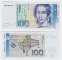 T146524 Banknote 100 DM Deutsche Mark Ro 306a Schein 1.Okt. 1993 KN DN 0787056Y1 - 100 DM