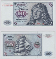 T146538 Banknote 10 DM Deutsche Mark Ro. 270a Schein 2.Jan. 1970 KN CC 1288162 A - 10 DM