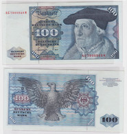 T146552 Banknote 100 DM Deutsche Mark Ro 278a Schein 1.Juni 1977 KN NG 7998948 W - 100 DM